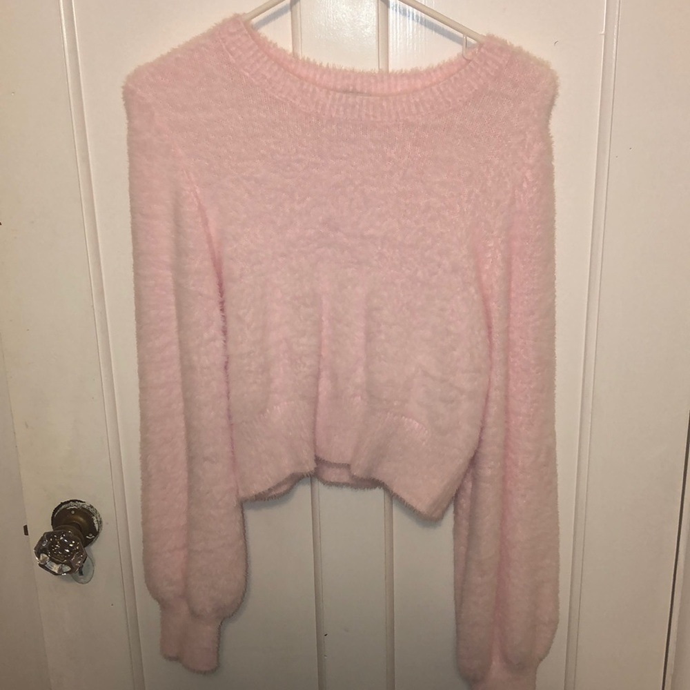 ARITIZA Sunday best fuzzy sweater NWOT